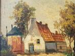 Oud ingelijst olieverf schilderij door Kees Vermeer 37 cm., Antiek en Kunst, Kunst | Schilderijen | Klassiek, Ophalen of Verzenden