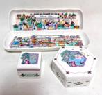 Wedgwood bone china set van 4 *design*vintage*, Ophalen of Verzenden, Nieuw, Porselein, Bord of Schaal