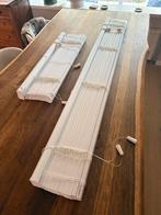 2x Witte Houten Lamellen (Veneta), Huis en Inrichting, Ophalen, Wit, 150 tot 200 cm, Hout