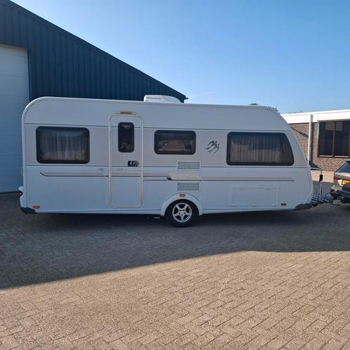 Knaus Sudwind exclusive 500 EU, Caravans en Kamperen, Caravans, Particulier, tot en met 4, 1000 - 1250 kg, Rondzit, Knaus, 2 aparte bedden