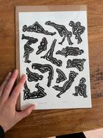 Linodruk print gelimiteerde oplage 11 van de 30, Ophalen of Verzenden