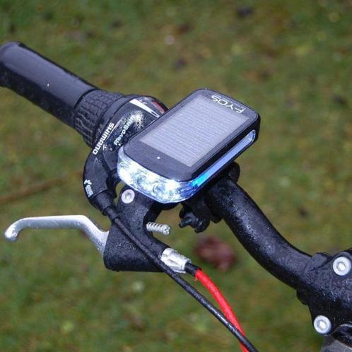 LED fietsverlichting met zonnepaneel, Hobby en Vrije tijd, Overige Hobby en Vrije tijd, Nieuw, Ophalen of Verzenden