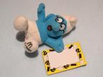 Brilsmurf knuffeltje uit McDonalds Happy Meal 2000, Verzamelen, Smurfen, Ophalen of Verzenden, Zo goed als nieuw, Brilsmurf, Poppetje, Figuurtje of Knuffel