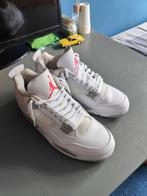 Nike Air Jordan 4 Retro Oreo - Wit - Maat 44.5, Wit, Nike, Ophalen of Verzenden, Sneakers of Gympen