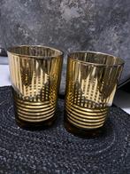 2 grote gouden vazen Eric kuster custer stijl bloempot style, Huis en Inrichting, Overige kleuren, Nieuw, Ophalen of Verzenden