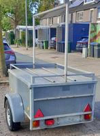 Rieske Bagagewagen 1 x 1,5 x 0,5 mtr. + fietsbeugel op klep, Auto diversen, Ophalen, Gebruikt