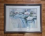 schilderij met waterlelies, Antiek en Kunst, Kunst | Schilderijen | Klassiek, Ophalen