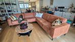 Cognackleurige Hoekbank - Stijlvol & Comfortabel, Huis en Inrichting, Ophalen, Kunststof, 50 tot 75 cm, 200 cm of meer