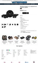 DLS PA6.20 165mm / 6.5'' component-set ( composet ) speaker, Info@optimount.nl, DLS, Nieuw, Ophalen of Verzenden