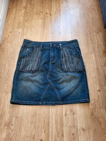 Vintage korte denim rokje  beschikbaar voor biedingen