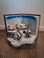Kerstdecoratie Boek - met licht en beweging, Diversen, Kerst, Ophalen of Verzenden, Gebruikt