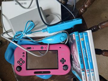 Complete Nintendo wii u set met draaitafel en pads, games. beschikbaar voor biedingen