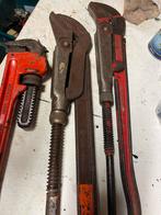 3 grote zweedse pijptangen, Doe-het-zelf en Verbouw, Gereedschap | Handgereedschap, Ophalen, Gebruikt