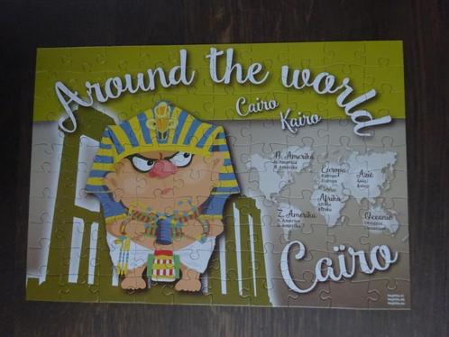 Toykids-Around the world puzzel- Cairo-36 x 25 cm-100 pieces, Kinderen en Baby's, Speelgoed | Educatief en Creatief, Zo goed als nieuw
