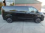 Ford Transit Custom 320 2.0 TDCI L2H1 Sport *dub.schuifdeur*, Auto's, Bestelauto's, 15 km/l, 4 cilinders, Leder en Stof, Bedrijf