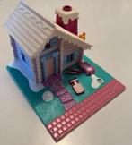 Bluebird Polly Pocket Ski Lodge 1993 vintage ZGAN, Ophalen of Verzenden, Gebruikt