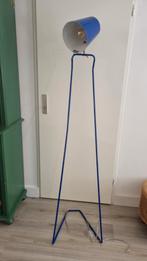 Blauwe retro look Leimotiv vloerlamp, Huis en Inrichting, Lampen | Vloerlampen, Ophalen, Gebruikt, Metaal, 150 tot 200 cm