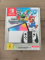 Nintendo Switch Oled Mario Wonder Editie, Ophalen of Verzenden, Zo goed als nieuw, Met 1 controller, Switch OLED