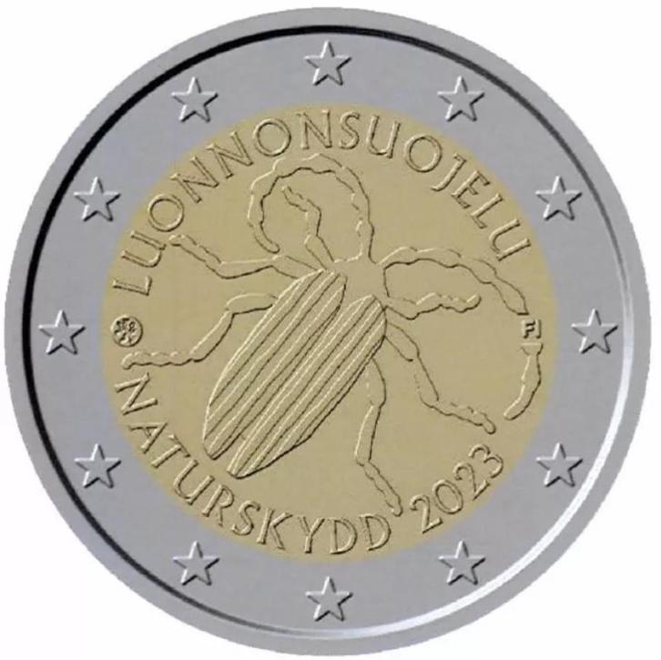 2 euro Finland “1e Natuurwet Finland’’ UNC 2023, Postzegels en Munten, Munten | Europa | Euromunten, Losse munt, 2 euro, Finland
