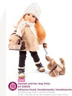 Götz Goetz Hannah met hond 2024. Nu met korting., Shop@goetz-puppen.de, Einberger Straße 113 96472 Rödental, Götz, Nieuw