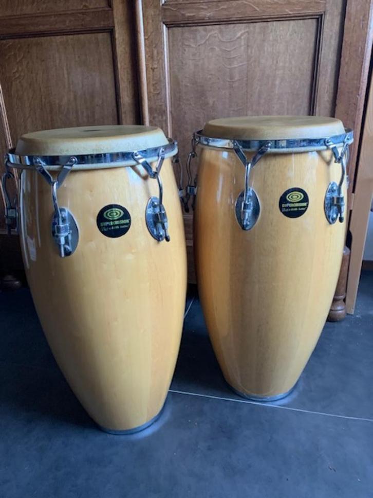 conga's, Muziek en Instrumenten, Percussie, Gebruikt, Trommel, Ophalen of Verzenden