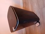 Pedaal prullenbak zwart 40 L, Huis en Inrichting, Kunststof, Gebruikt, Met pedaal, 50 tot 75 cm