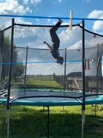 BERG trampoline rond 4.20 meter met vangnet en trapje, Kinderen en Baby's, Speelgoed | Buiten | Trampolines, Ophalen, Gebruikt
