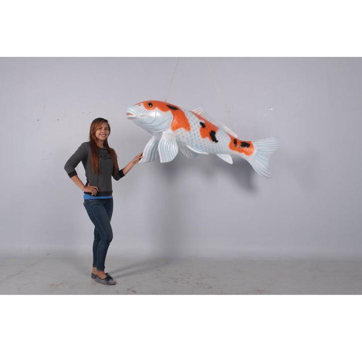 Koi – Koi Karper beeld Lengte 174 cm, Verzamelen, Dierenverzamelingen, Nieuw, Overige typen, Ophalen