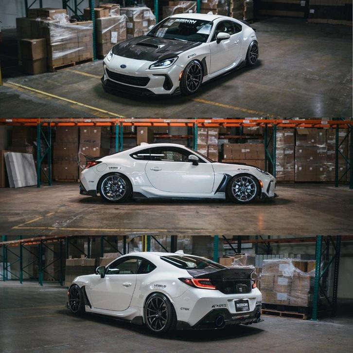 Seibon Carbon motorkap spoiler skirts lip dak - GR86 BRZ 21+, Auto diversen, Tuning en Styling, Ophalen of Verzenden