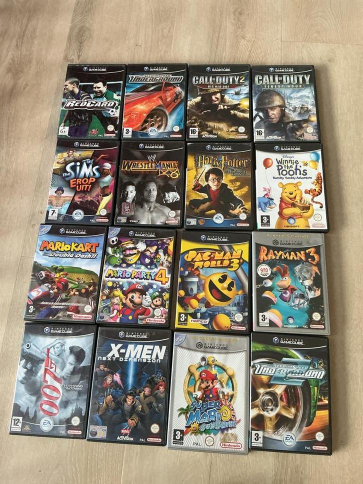 Gamecube Games Collectie met heel goeie spellen, Spelcomputers en Games, Games | Nintendo GameCube, Gebruikt, Overige genres, 1 speler