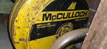 McCulloch 2500watt model Aggregaat/generator  beschikbaar voor biedingen