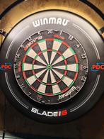 Winmau Blade Triple Core Dartbord + Surround, Ophalen of Verzenden, Gebruikt, Dartbord