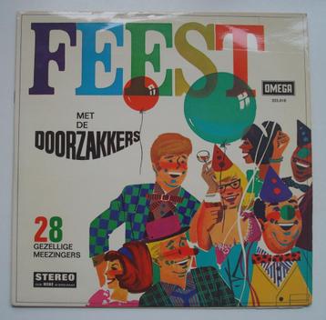 Feest met De Doorzakkers, originele lp uit 1969 beschikbaar voor biedingen