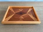 Prachtige vintage houten tray, Antiek en Kunst, Ophalen of Verzenden