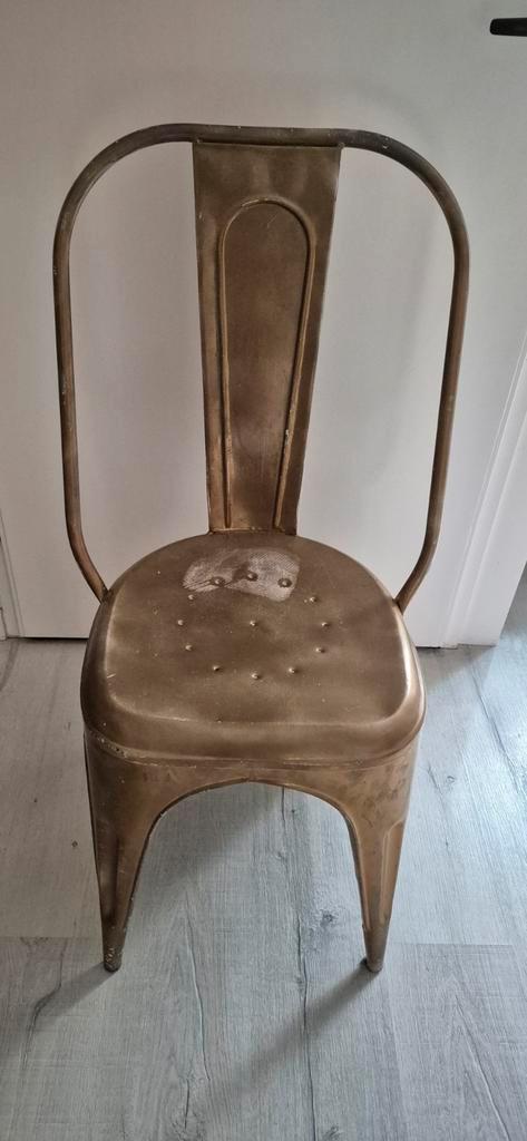 Metalen Stoel - Industriële Look, Huis en Inrichting, Stoelen, Ophalen