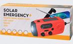 Solar noodradio powerbank 4000 mah zaklamp opwindbaar dynamo, Audio, Tv en Foto, Radio's, Ophalen, Nieuw, Radio