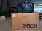 Nikon D500 body, Gebruikt, Spiegelreflex, Ophalen of Verzenden, Nikon