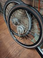 Voorwielen met motor, Fietsen en Brommers, Fietsonderdelen, Ophalen, Gebruikt, Algemeen, Wiel