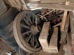 Houten wagenwielen, Antiek en Kunst, Ophalen of Verzenden