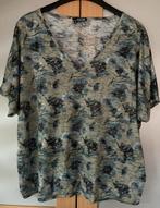 Norah Shirt - Maat 46 - Bloemenprint, Verzenden, Maat 46/48 (XL) of groter, Zo goed als nieuw, Korte mouw