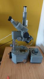Vintage Olympus Trinocular Zoom Stereo Microscope, Ophalen, Gebruikt, Minder dan 400x, Stereomicroscoop