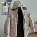 Dames jas - tussenjas puffer met capuchon maat S HEMA, Kleding | Dames, Jassen | Winter, Beige, Ophalen of Verzenden, Zo goed als nieuw