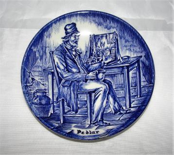Enoch Wedgwood Tunstall bordje Pedlar, beschikbaar voor biedingen