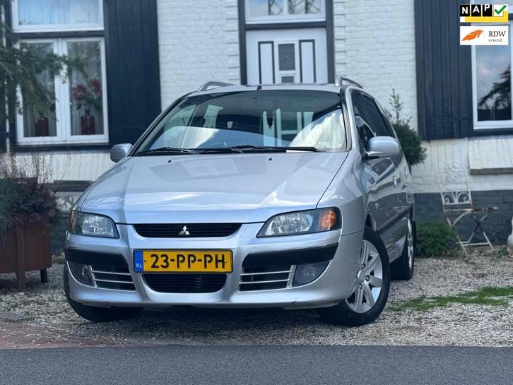 Mitsubishi Space Star 1.8 Instyle Silver|Airco|Elek-ramen|LM, Auto's, Mitsubishi, Bedrijf, Te koop, Space Star, ABS, Airbags, Airconditioning