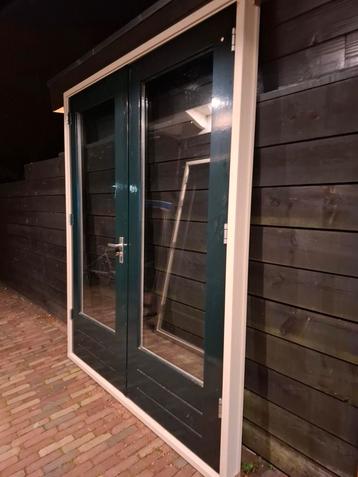 Openslaande tuindeuren dubbel glas deuren terrasdeuren pui  beschikbaar voor biedingen