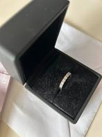 Siebel witgouden ring 5 steens diamant, Wit, Ophalen of Verzenden, Zo goed als nieuw, Dame