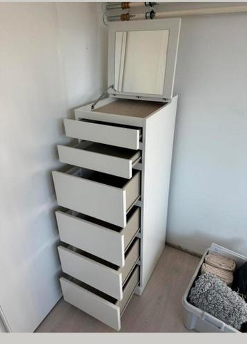 Ikea Malm ladekast met spiegel - nette staat! - afbeelding 2