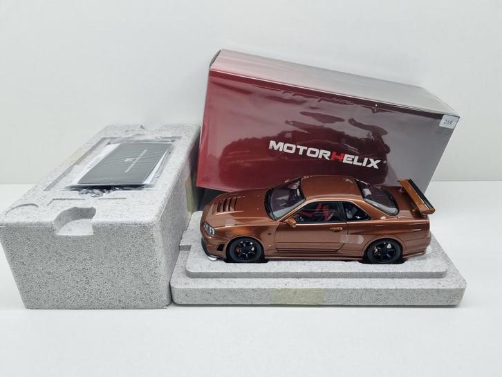 Motorhelix
Nissan Skyline GTR R34 Customized 1/799 1:18 Nieu, Hobby en Vrije tijd, Modelauto's | 1:18, Nieuw, Auto, Ophalen of Verzenden