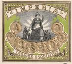 etiket X -  67   sigarenbandjes, Verzamelen, Ophalen of Verzenden, Nieuw, Sigarenbandjes