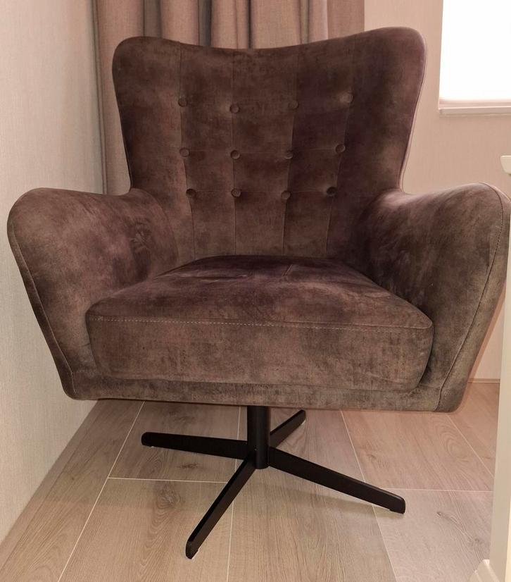 Urbansofa Fauteuil, Huis en Inrichting, Fauteuils, Gebruikt, Metaal, Stof, 50 tot 75 cm, 75 tot 100 cm, Ophalen
